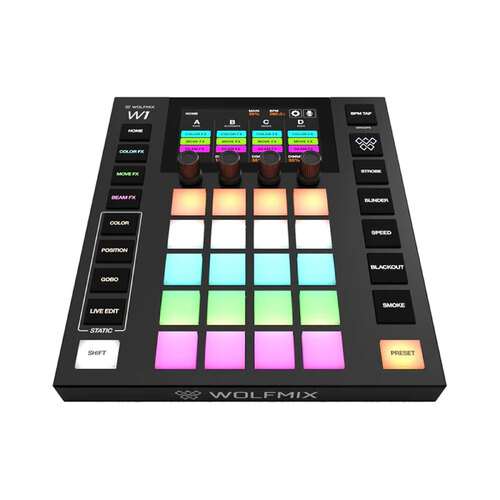 Wolfmix W1-MK2 Standalone Performance DMX Lighting Controller