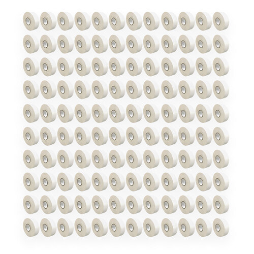 Box of 120 Rolls Electrical Insulation Tape - White