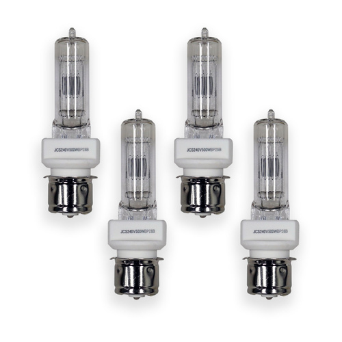 USHIO T24 JCS 240v 500w BP28B Replacement Lamp x4