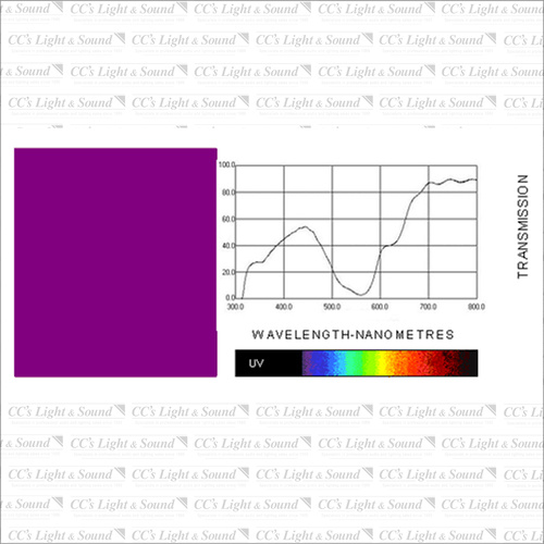 Clear Color 048 Rose Purple Filter - 7.6M Roll