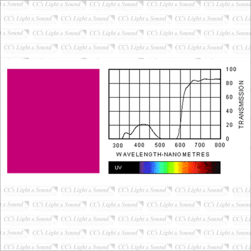 Clear Color 332 Special Rose Pink Filter - 7.6M Roll