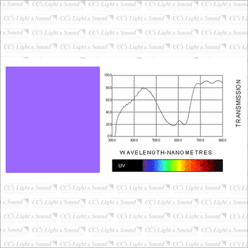 Clear Color 342 Special Lavender Filter - 7.6M Roll