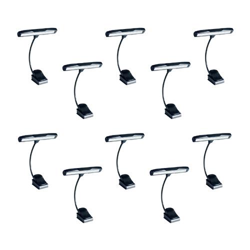 Set-of-10 RATstands Starlight 10x LED's Music Light with Li-on Rechargeable Battery & USB-C Charger