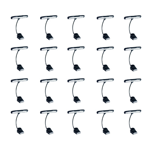 Set-of-20 RATstands Starlight 10x LED's Music Light with Li-on Rechargeable Battery & USB-C Charger