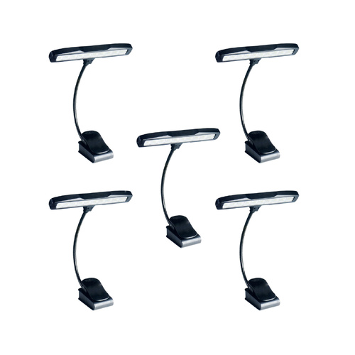Set-of-5 RATstands Starlight 10x LED's Music Light with Li-on Rechargeable Battery & USB-C Charger