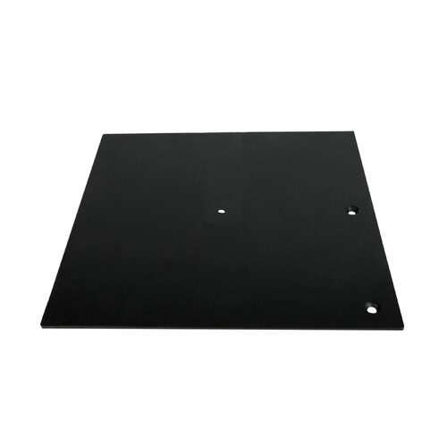 BravoPro B1818-316-BK Pipe & Drape Base Plate - 450mm x 450mm x 5mm 8kg
