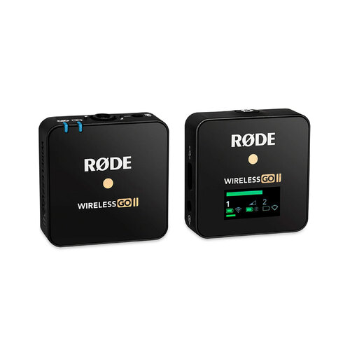 Rode Wireless GO II SINGLE Compact Voice Recording to Camera System