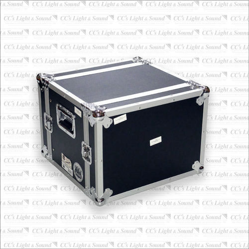 Road Ready 8RU Effects Rack 350mm deep with Removable Front and Rear Panels