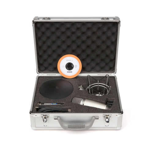 Samson C03U-KIT USB Microphone with Shock Mount and Desk Stand