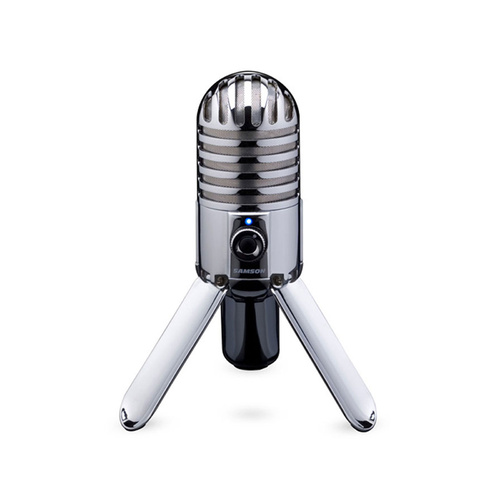 Samson Meteor USB Microphone with Integral Folding-Leg Stand