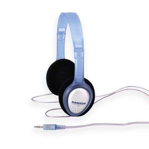 Samson PH60 Clear Blue Headphones