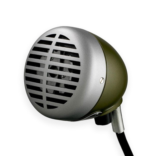 Shure 520DX Green Bullet Classic Harmonica Microphone