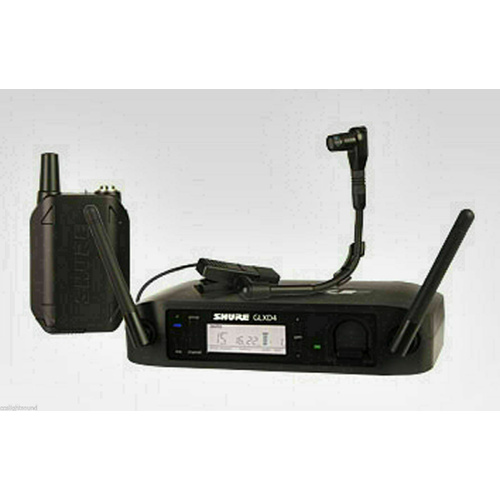 Shure GLXD14B98 Wireless Microphone System with Beta 98 Instrument Microphone