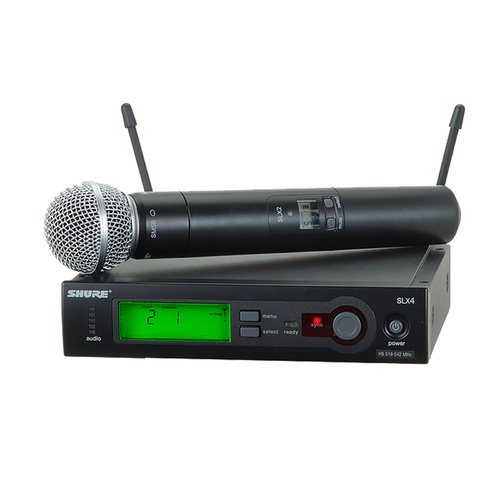 Shure SLX Wireless Microphone System with SM58 Handheld Microphone