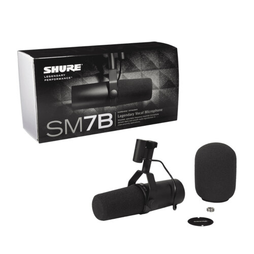 Shure SM7B Cardioid Dynamic Vocal Microphone