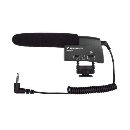 Sennheiser MKE400 Compact Camera Shotgun Microphone