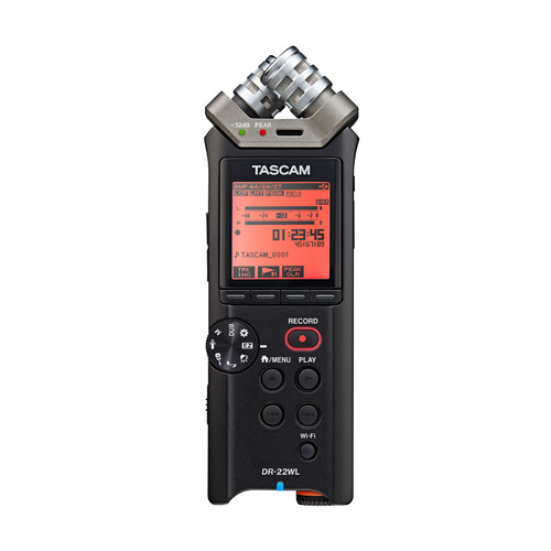 Tascam DR22WL Portable Handheld Recorder with Wi-Fi